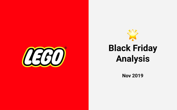 LEGO: marketing strategies to promote  the Black Friday sale