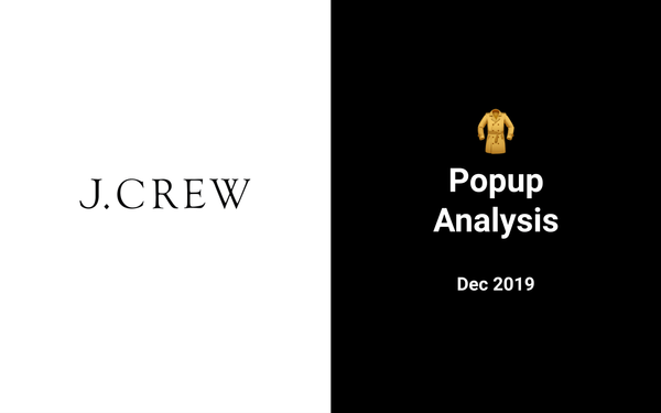 How does J.CREW reduce cart abandonment?