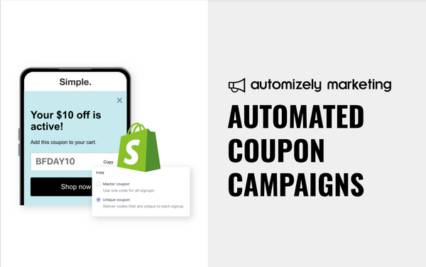 Design the best coupon campaigns for your Shopify store