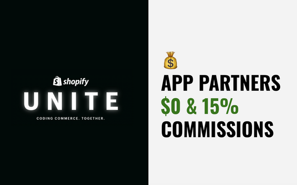 Shopify Unite 2021 Highlights - $0 & 15% Commission, New Theme Marketplace and more