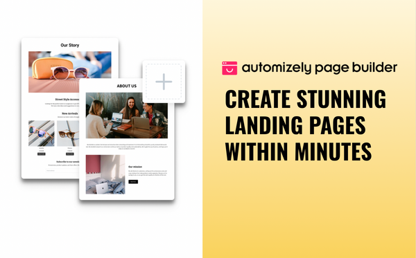 Create Stunning, Responsive, and Blazing-Fast Landing Pages with Automizely Page Builder